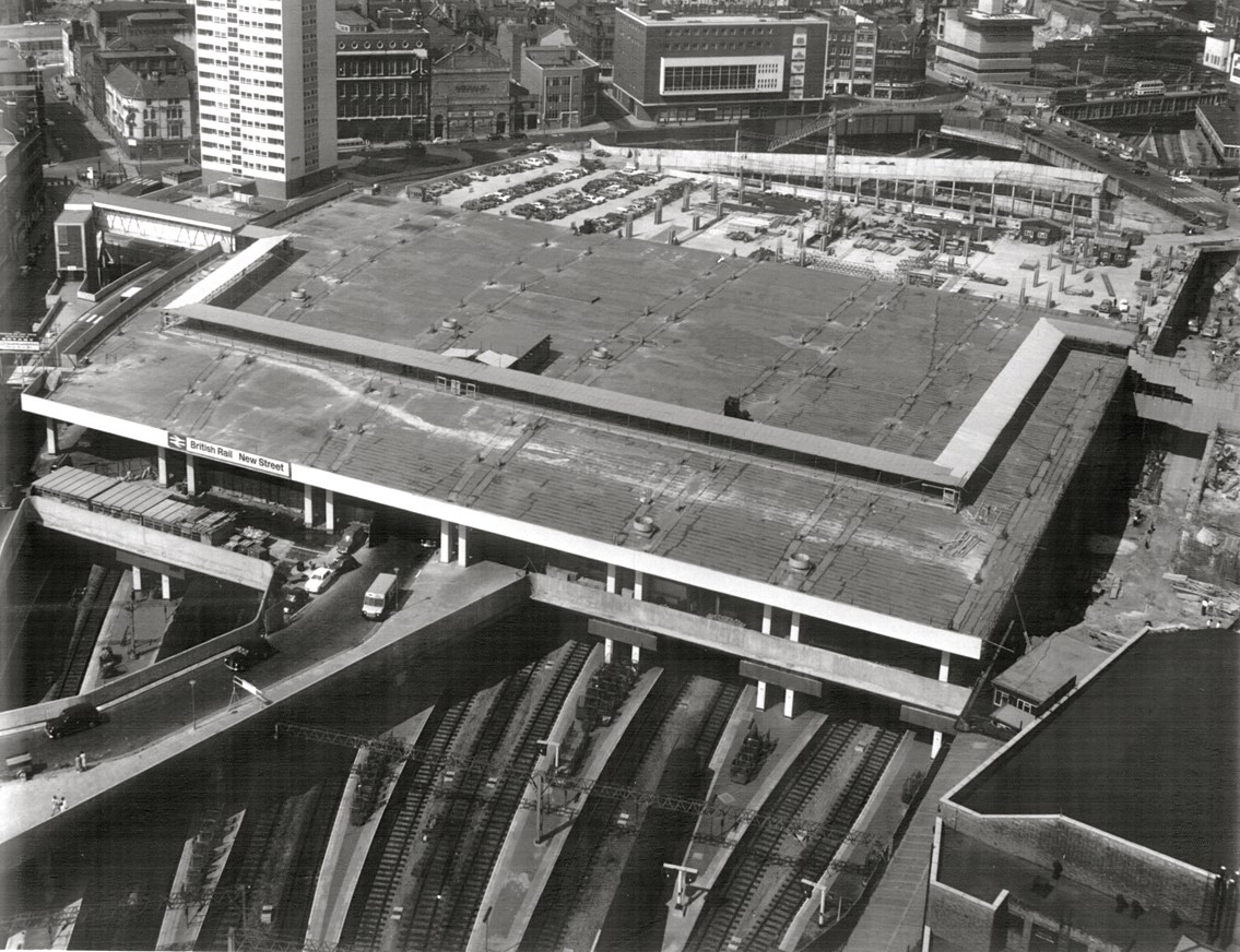 The redevelopment of Birmingham New Street in the 1960s