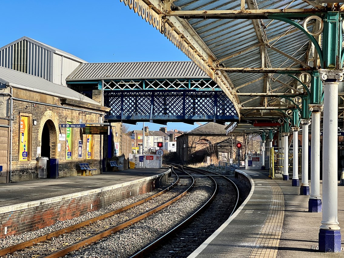 Bridlington station's footbridge set to be refurbished with lifts added for the first time
