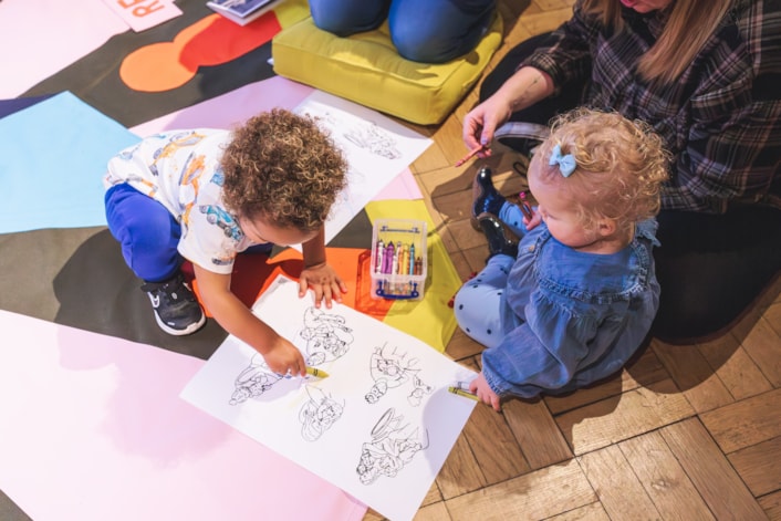Baby Week Leeds 1: Baby Week run from November 14-20 in Leeds - the city where it first began ten years ago. Pictured: children enjoying Baby Week activities in previous years. Credit © Fiona Finchett