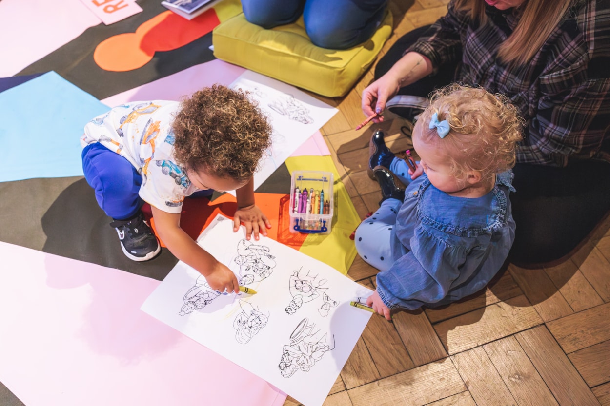 Baby Week Leeds 1: Baby Week run from November 14-20 in Leeds - the city where it first began ten years ago. Pictured: children enjoying Baby Week activities in previous years. Credit © Fiona Finchett