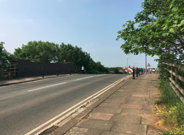 Highbury Road bridge in Lytham St Annes