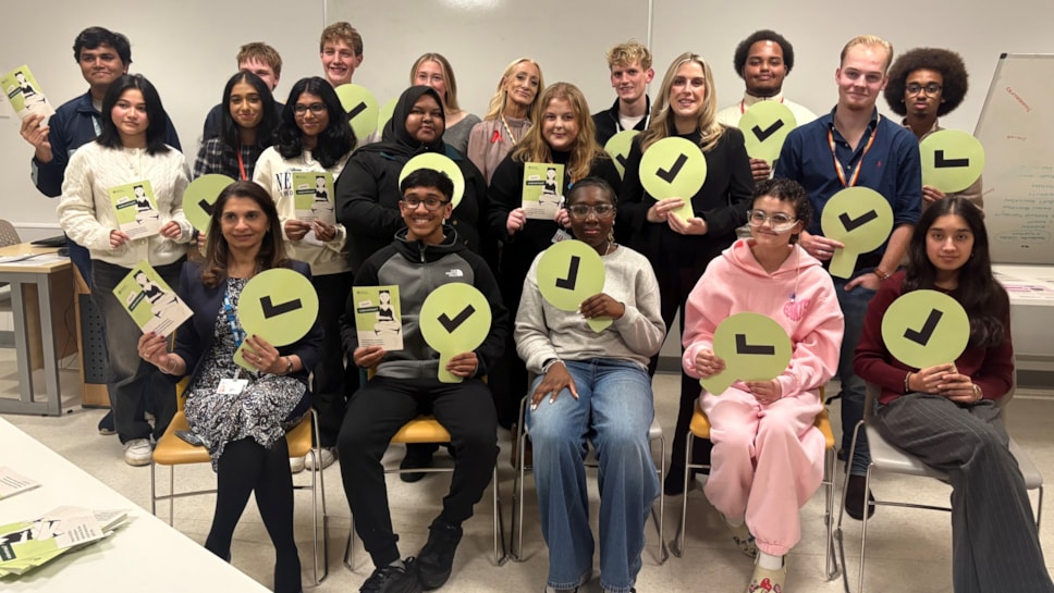 Launch of women's health materials for schools with Cardiff and Vale Youth Board and Minister for mental health and wellbeing