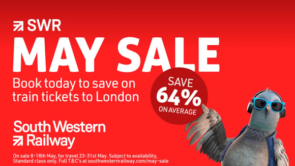 South Western Railway launches May Rail Sale as Brits swap overseas getaways for affordable UK breaks: May Rail Sale
