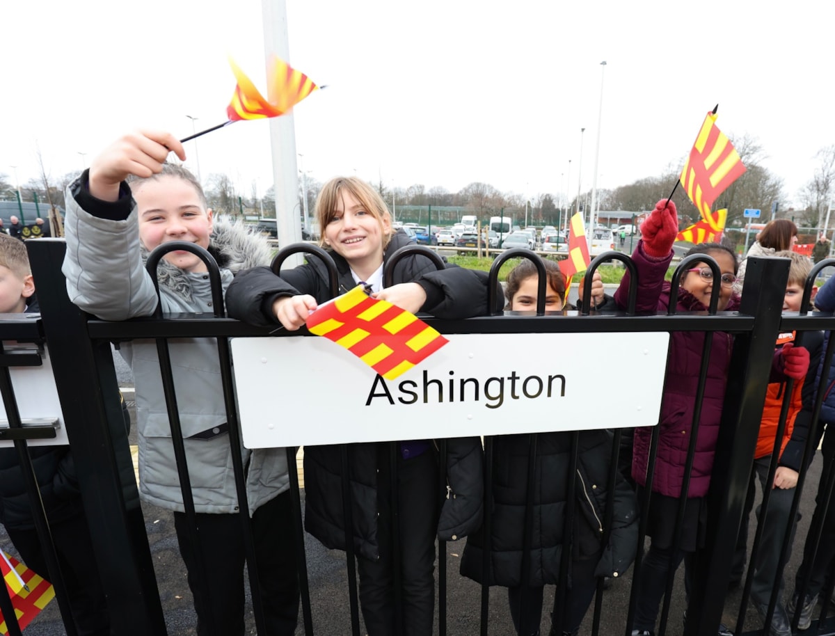 Ashington station in Nothumberland