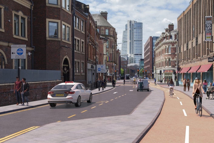 Leeds City Links - Call Lane Artist Impression