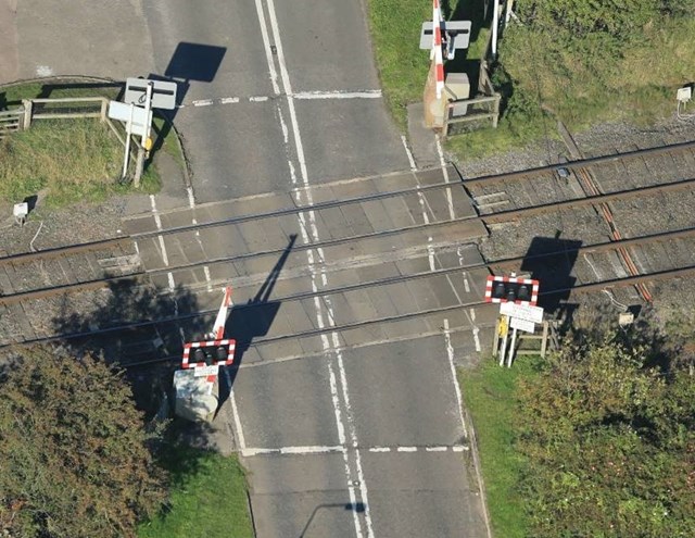 Network Rail begins improvement work at Leicestershire level crossing this month: Broome Lane level crossing