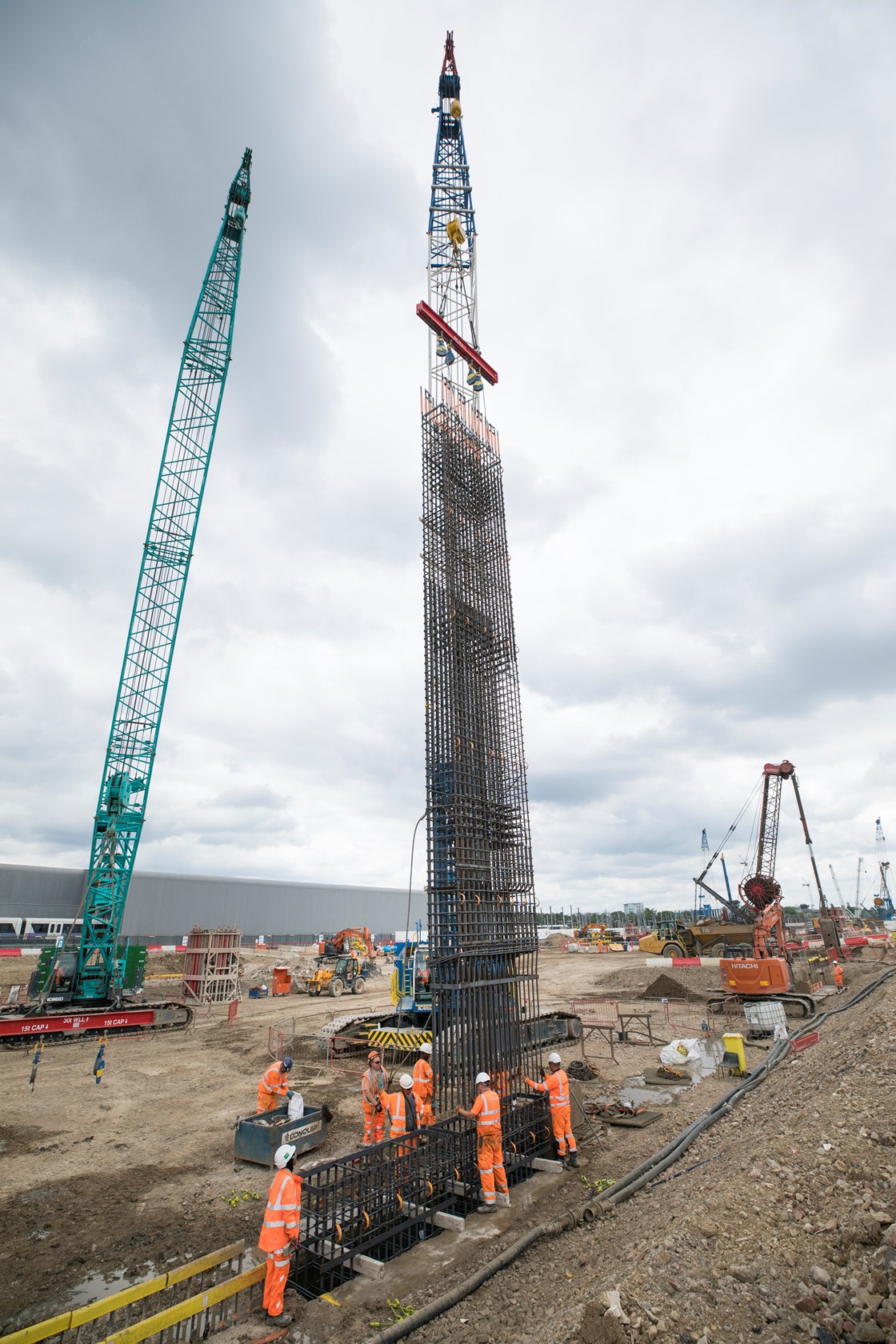 Construction progress at Old Oak Common-4