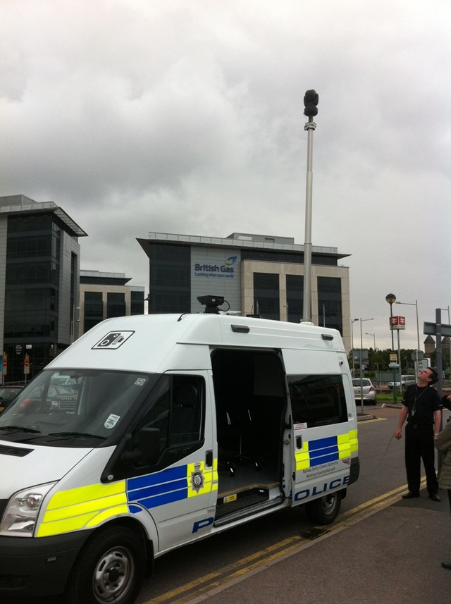 Blythe Bridge problem crossing targeted by rail and police: Mobile Enforcement Vehicle