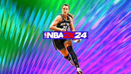 NBA 2K24 - Key Art - WNBA Edition Horizontal