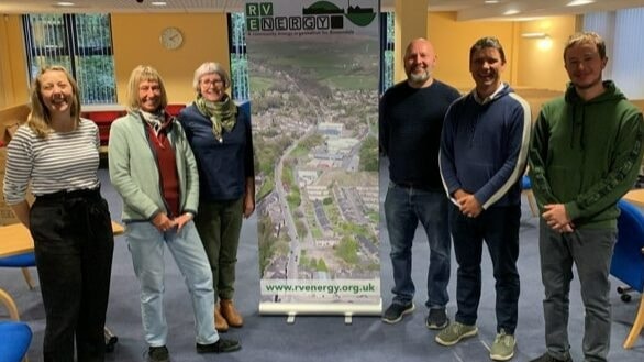 Rossendale Valley Energy, a community owned renewable energy group helping people make affordable fuel and create warmer homes