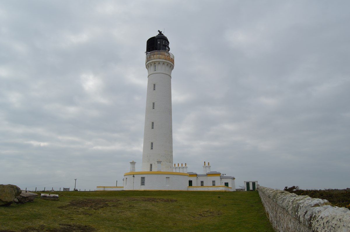 Covesea Lighthouse is situated on the outskirts of Lossiemouth on the Moray Firth Coast, which was voted one of the most breath-taking coasts in the world in a National Geographic Traveller magazine survey.
The lighthouse is now owned by the Lossiemouth local community and was opened to the general