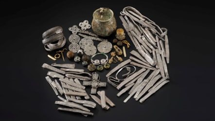 The Galloway Hoard. Image (c) National Museums Scotland