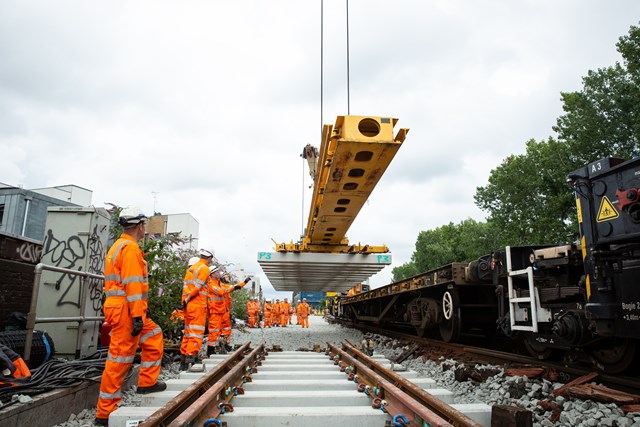 Network Rail track renewal
