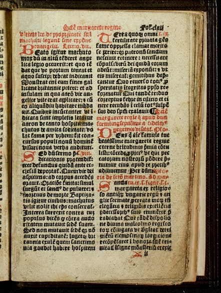 Aberdeen Breviary, 1509–10. The first substantial printed book in Scotland.