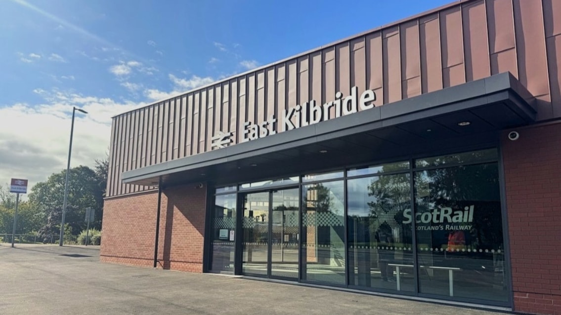 East Kilbride’s new station welcomes first passengers: East Kilbride Station August 2025