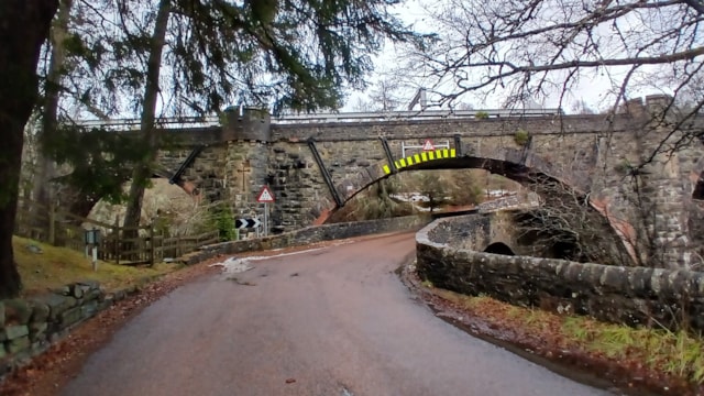 £1.25 million repair project ramps up on Garry Viaduct: Garry viaduct - Highland Main Line - January 2025