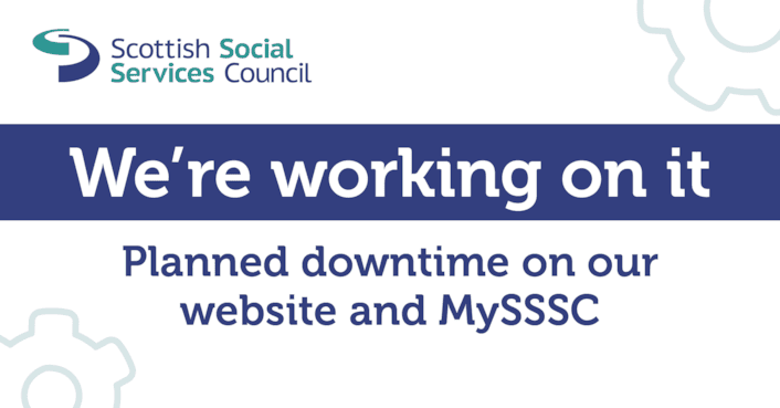 Downtime MySSSC and website (image)