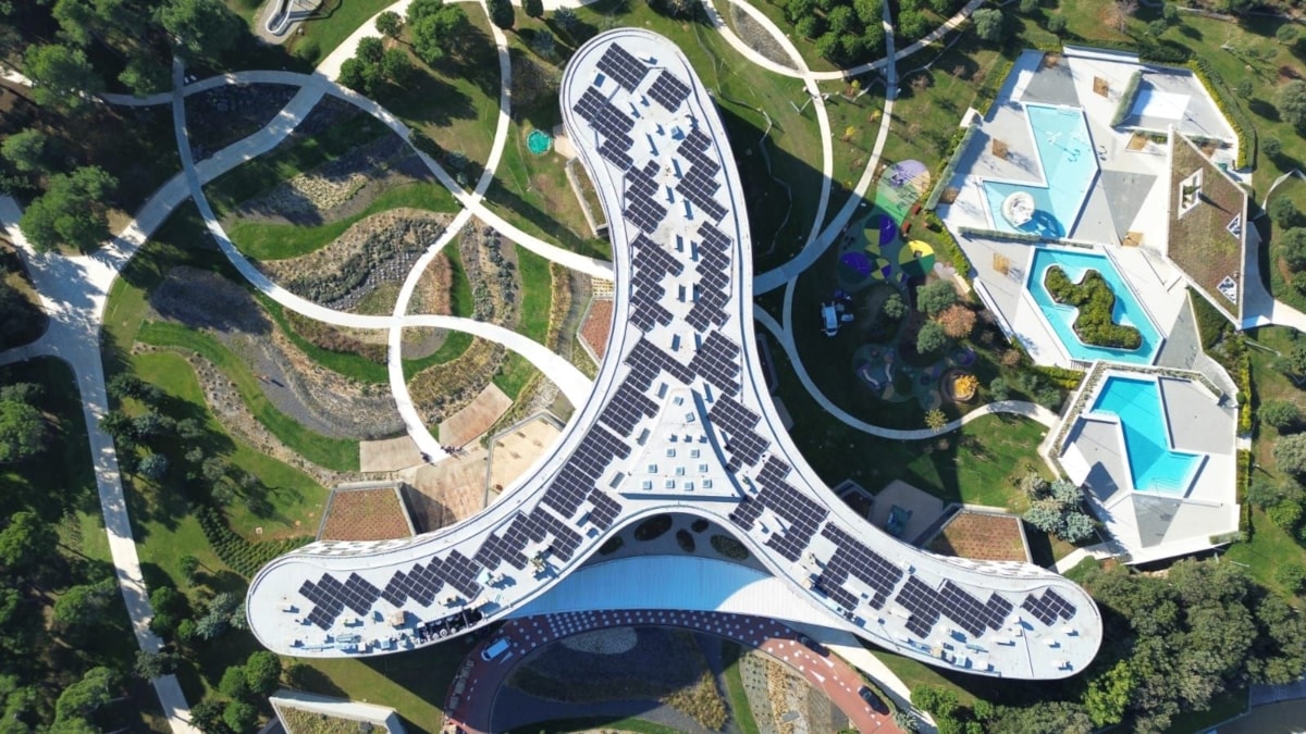 Hotel Amarin Croatia aerial