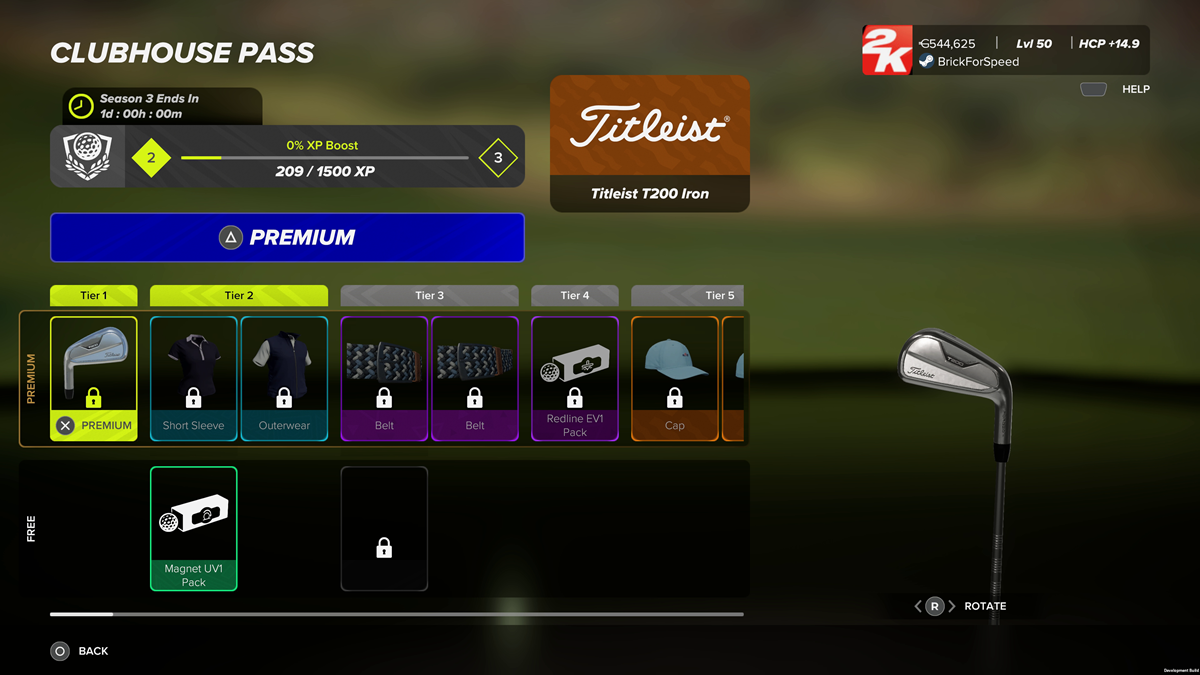 PGA TOUR 2K23 Titleist 1