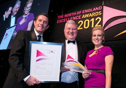 Siemens scoops North of England Excellence Award and Most Improved Business accolades: energyservice-noee-award.jpg