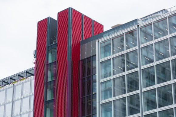 Innovative on-demand ventilation in Transport for London’s Stratford office saves £182,400 in operating costs and 140 tonnes of carbon a year: TfL Image - Endeavour Square office building (exterior)