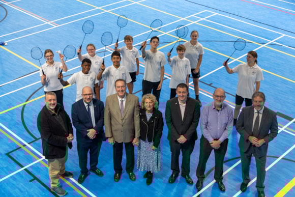 Tom Prince Sports Centre - close up