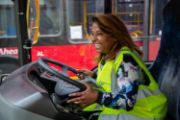 TfL Image - Female bus driver: TfL Image - Female bus driver