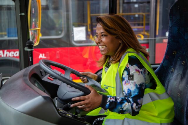 TfL Image - Female bus driver