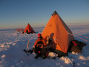 Winter trip to the Hinge Zone, near Halley. Kirk Watson.: Winter trip to the Hinge Zone, near Halley. Kirk Watson.