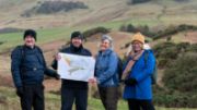 Rullion Green landscape (L-R) Dave Gorman, Grant Ferguson, Yvonne Edwards and Annie Yang - credit Julie Howden: Rullion Green landscape (L-R) Dave Gorman, Grant Ferguson, Yvonne Edwards and Annie Yang - credit Julie Howden