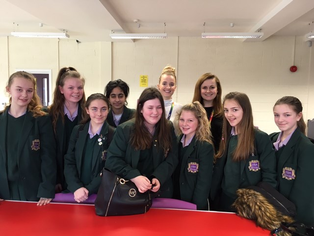 Students at Frances Bardsley Academy learn about engineering careers
