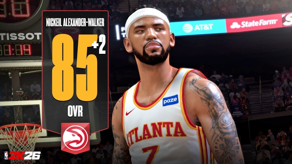 NBA 2K26 Ratings Update 8 - Nickeil Alexander-Walker