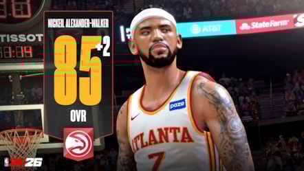 NBA 2K26 Ratings Update 8 - Nickeil Alexander-Walker