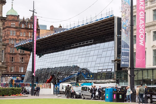 Two years of transformation at Queen Street: Glasgow Queen Street glazing 1