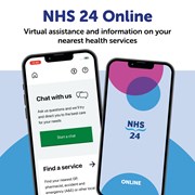 NHS 24 Online app - All channels: NHS 24 Online app - All channels
