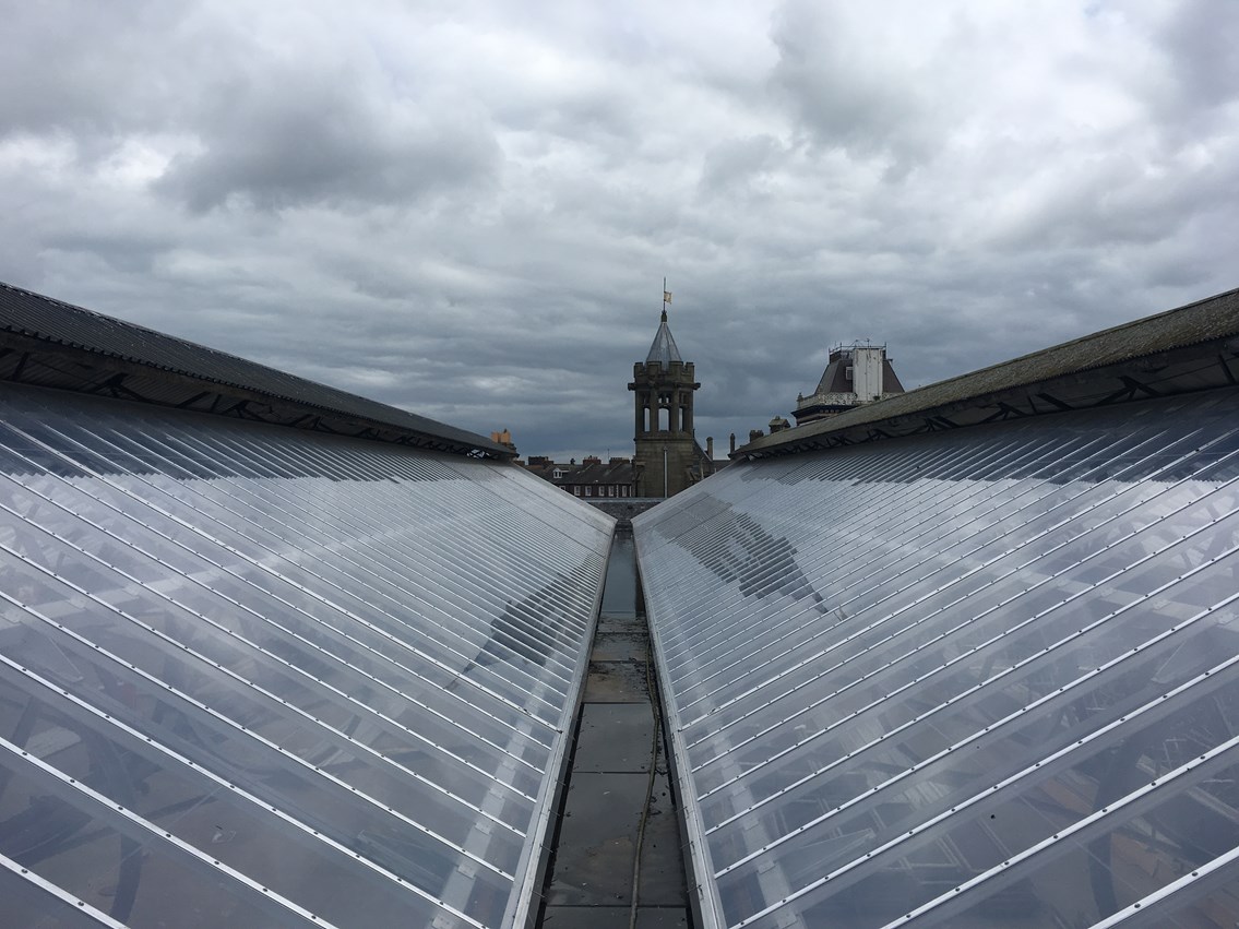£14.5m roof investment is transforming Carlisle station: Carlisle station roof