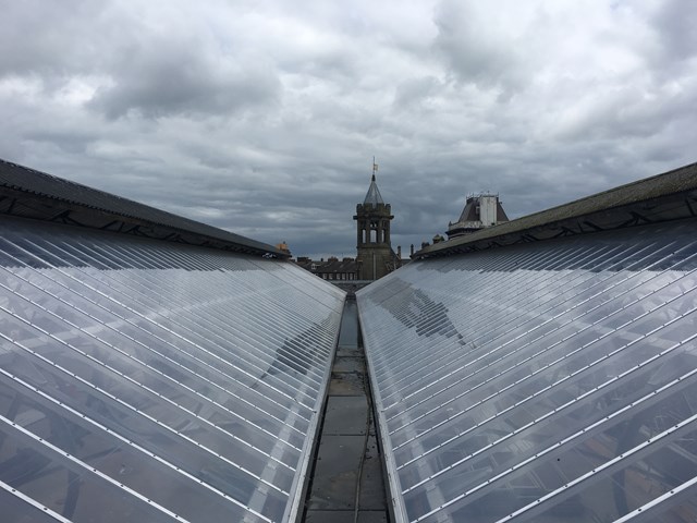 Carlisle station roof