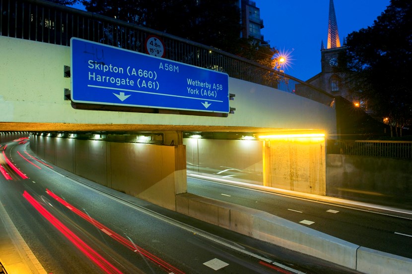 Woodhouse Tunnel up to full strength as improvement project completed: woodhousetunnelnight1.jpg