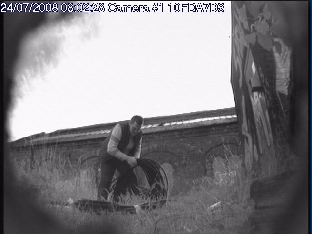 NO RAIL ESCAPE FOR CABLE THIEVES: Caught on camera at Bishop Aukland_001