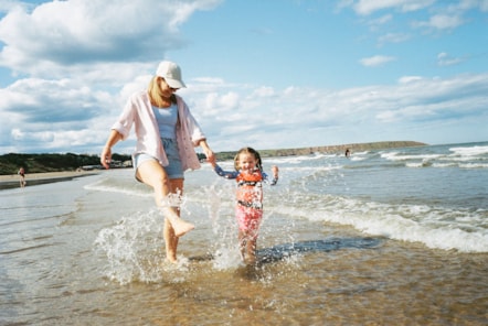 Beach fun at Primrose Valley