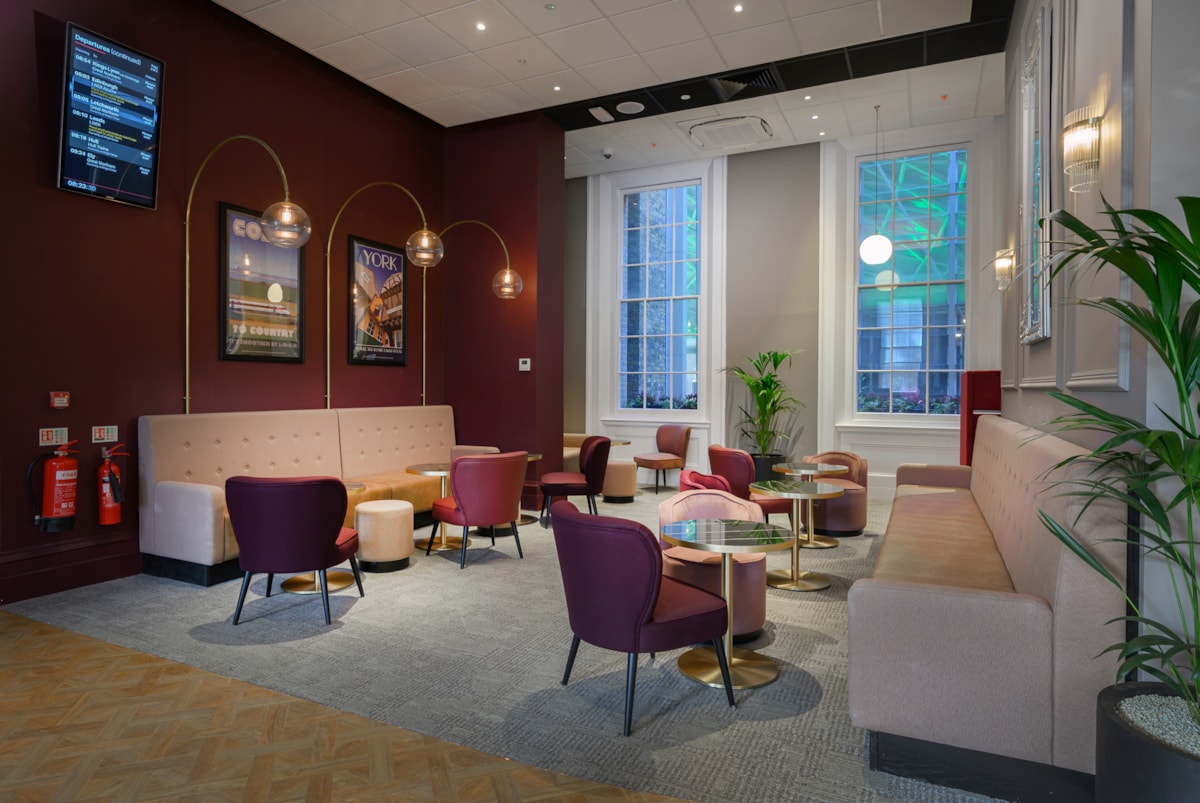 Refurbished First Class Lounge at London King's Cross (2)