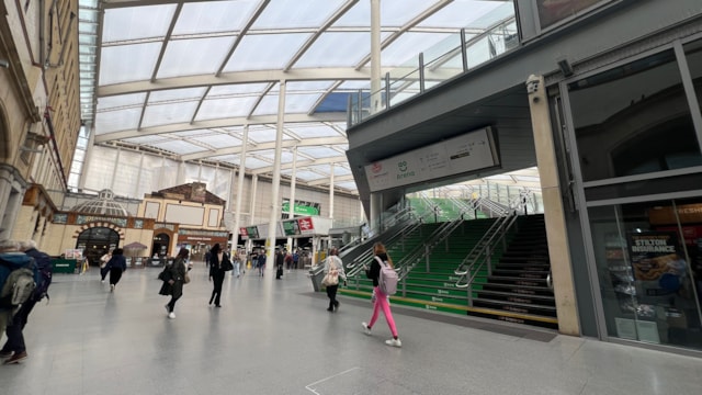 Manchester Victoria concourse September 2026: Manchester Victoria concourse September 2026