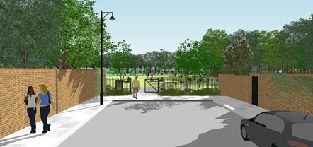 The planned improvements will make Barnard Park a green, healthy and attractive place for people and wildlife.