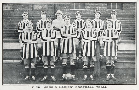 Dick, Kerr Ladies FIFA-W5-1 - Credit National Football Museum: Please credit National Football Museum