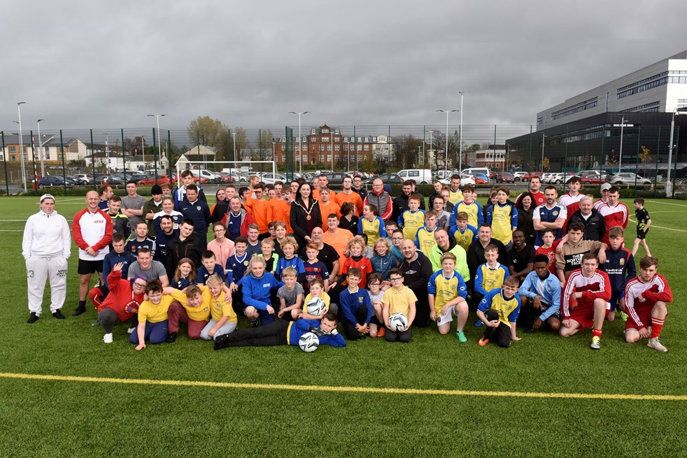 Footie tournament celebrates National Care Experience Week