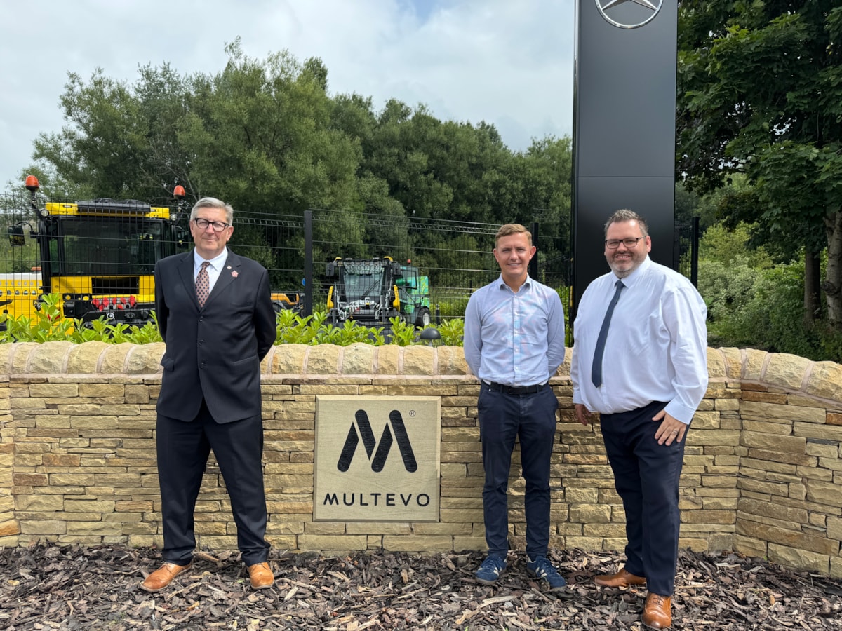 L-R, Cllr Warren Goldsworthy, Josh Sweeney and Matt Townsend