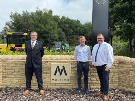 L-R, Cllr Warren Goldsworthy, Josh Sweeney and Matt Townsend