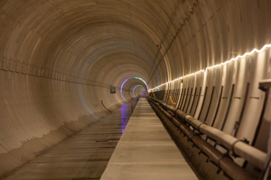View inside HS2's Chiltern tunnel (January 2025) 3