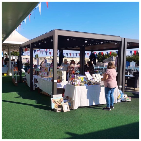 Local Stalls at Berwick Harbour Day