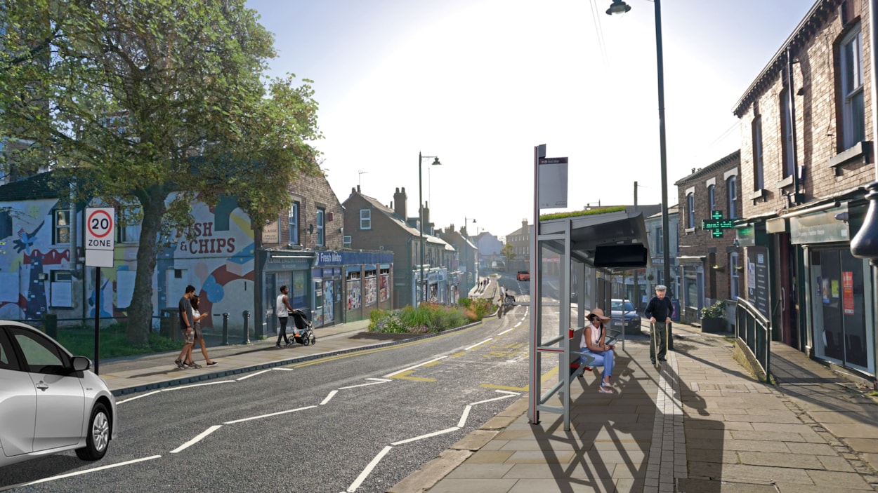 Armley Town Street - Armley Moor visualisation